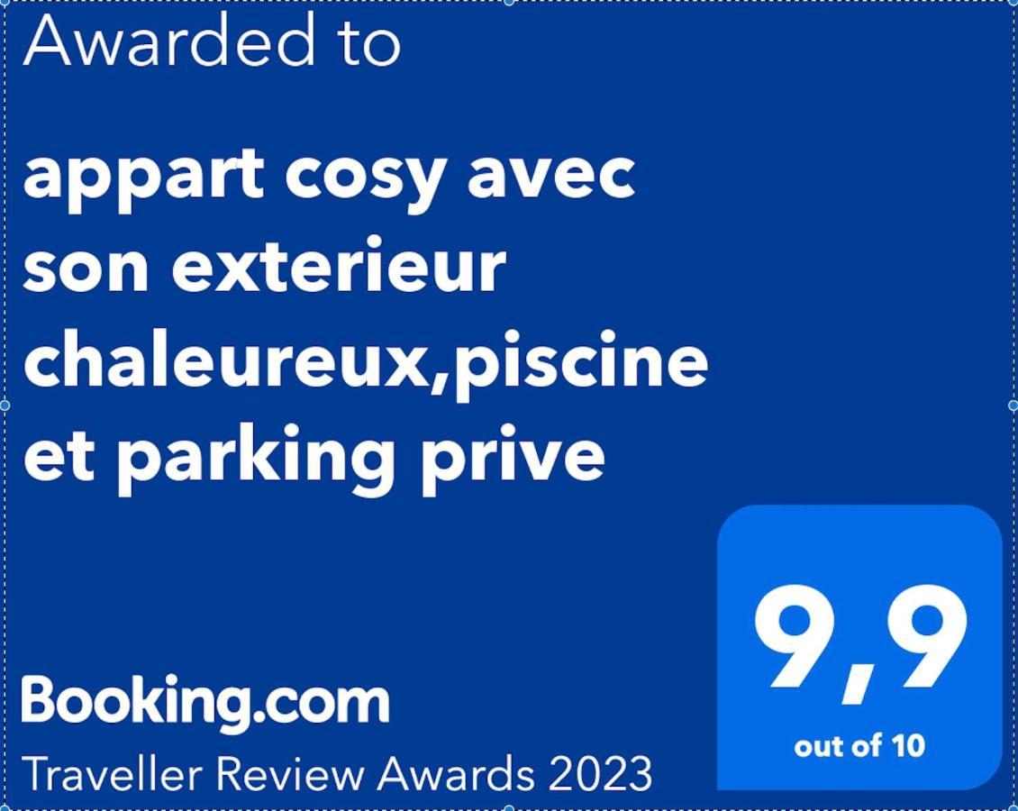 Appart Cosy Avec Son Exterieur Chaleureux,Piscine Et Parking Prive Fontvieille Exterior foto